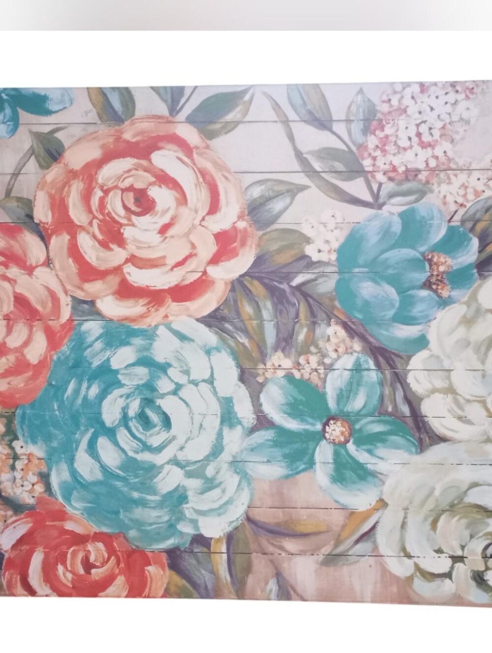 Beautiful Sign Of The Times  Flowers In Vase Wall Canvas 16x20
